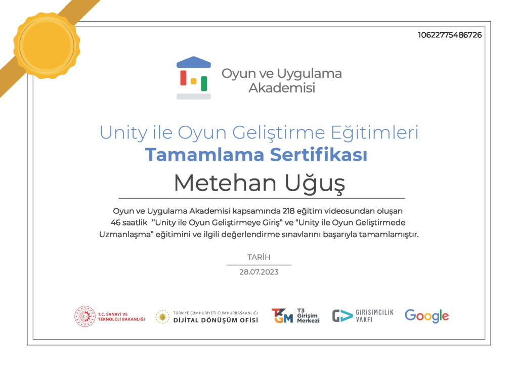 Unity ile Oyun Geliştirme